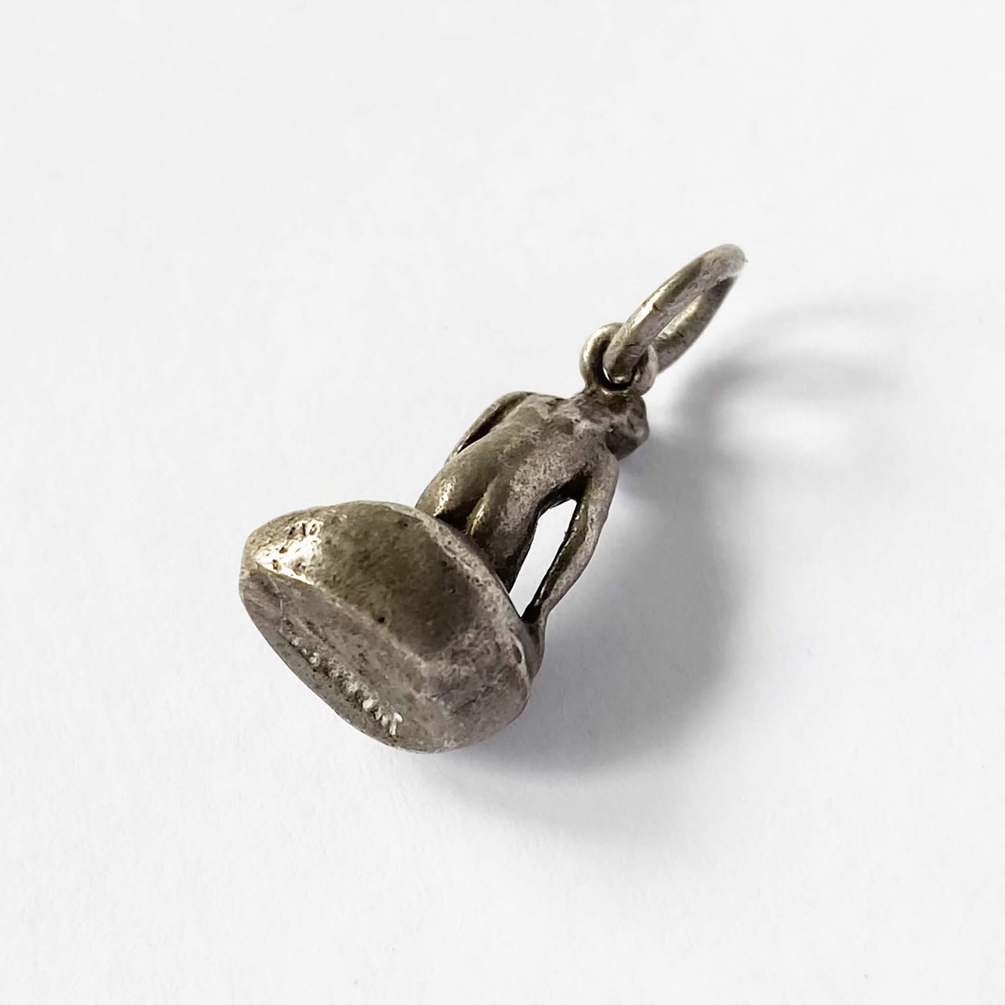 A vintage silver Danish Little Mermaid bracelet charm