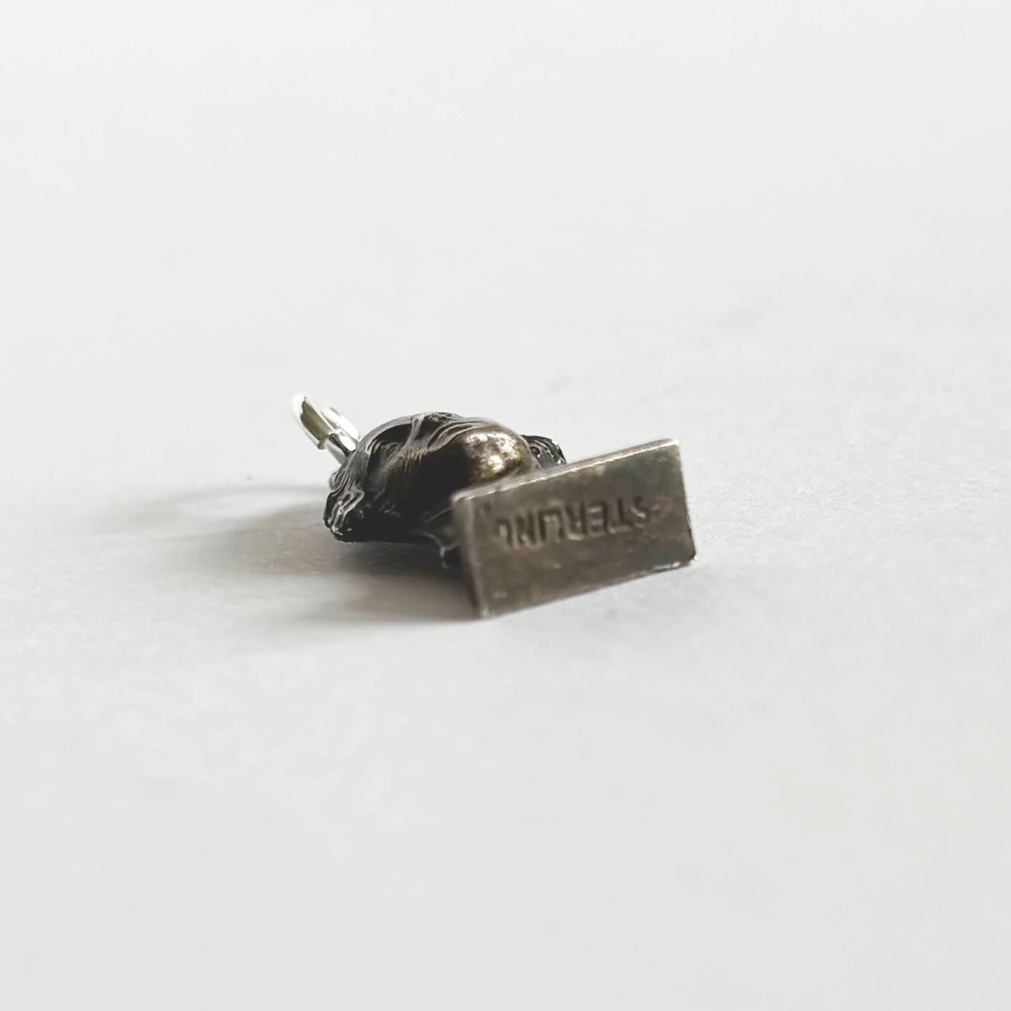 Vintage sterling silver president Thomas Jefferson charm