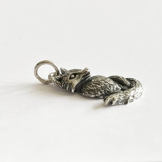 Silver Fox Pendant