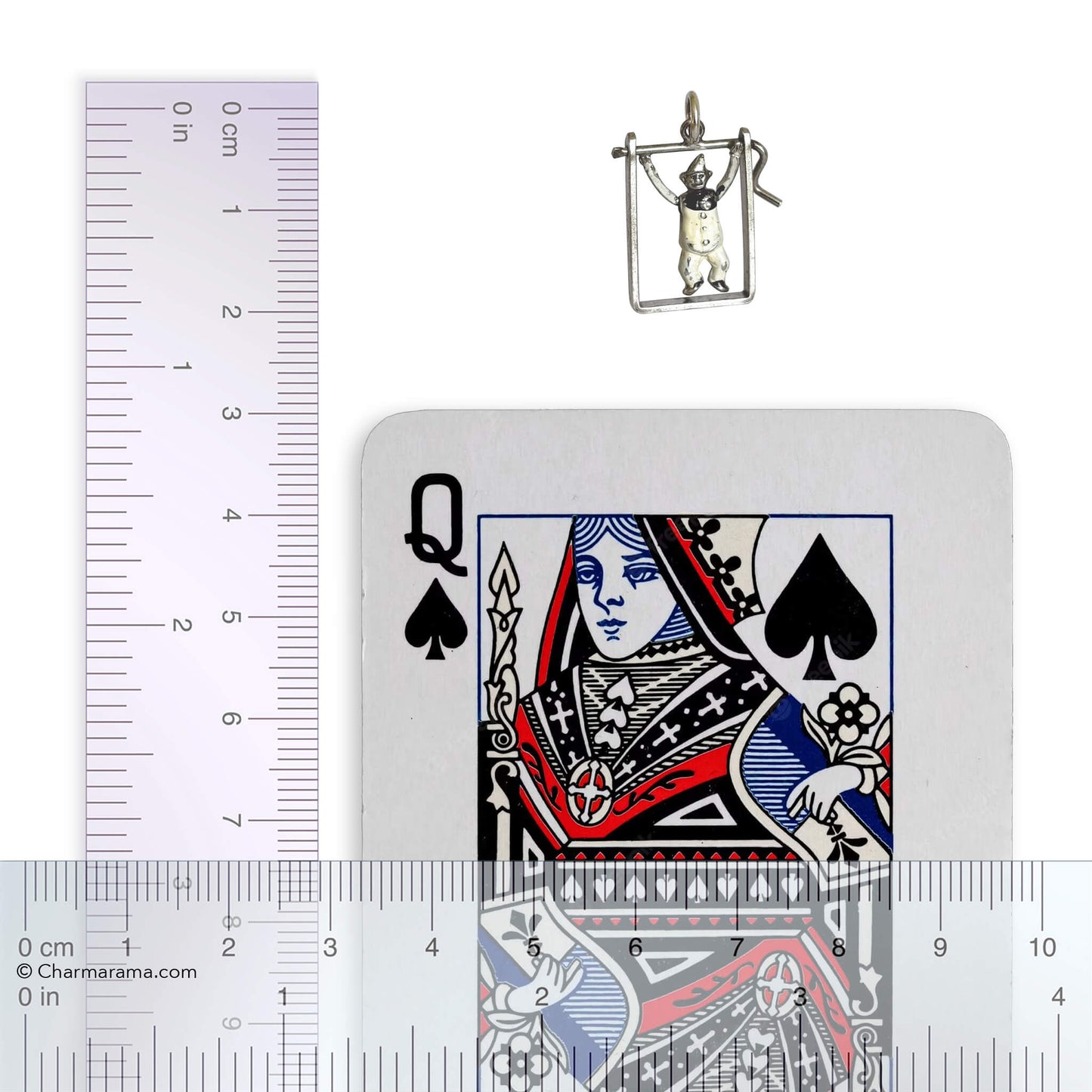 Charmarama vintage silver enamel charms