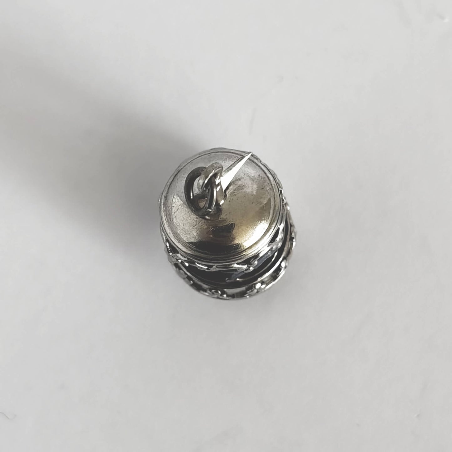 Vintage merry go round horses charm in sterling silver and enamel