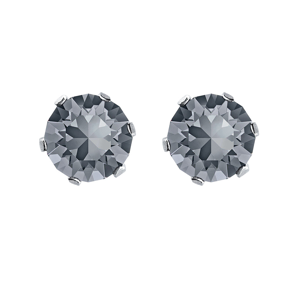 swarovski solitaire earrings | choice of colours