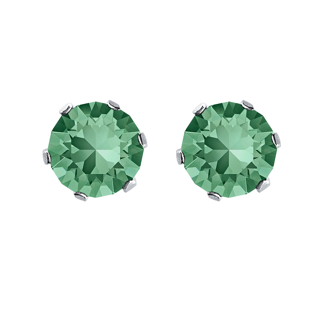 swarovski solitaire earrings | choice of colours