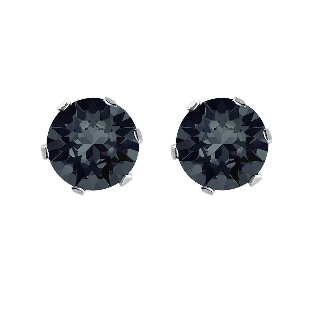 swarovski solitaire earrings | choice of colours