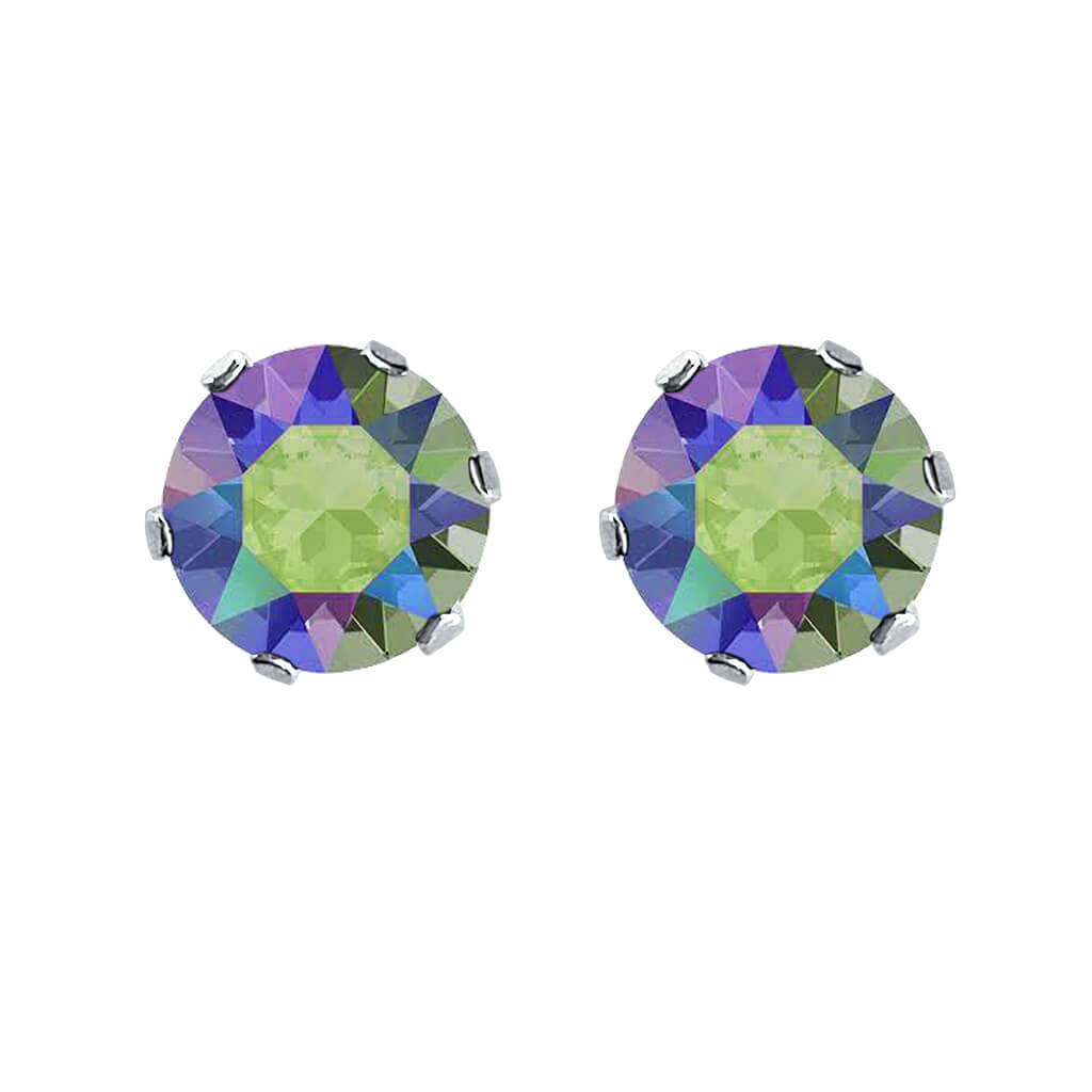 swarovski solitaire earrings | choice of colours