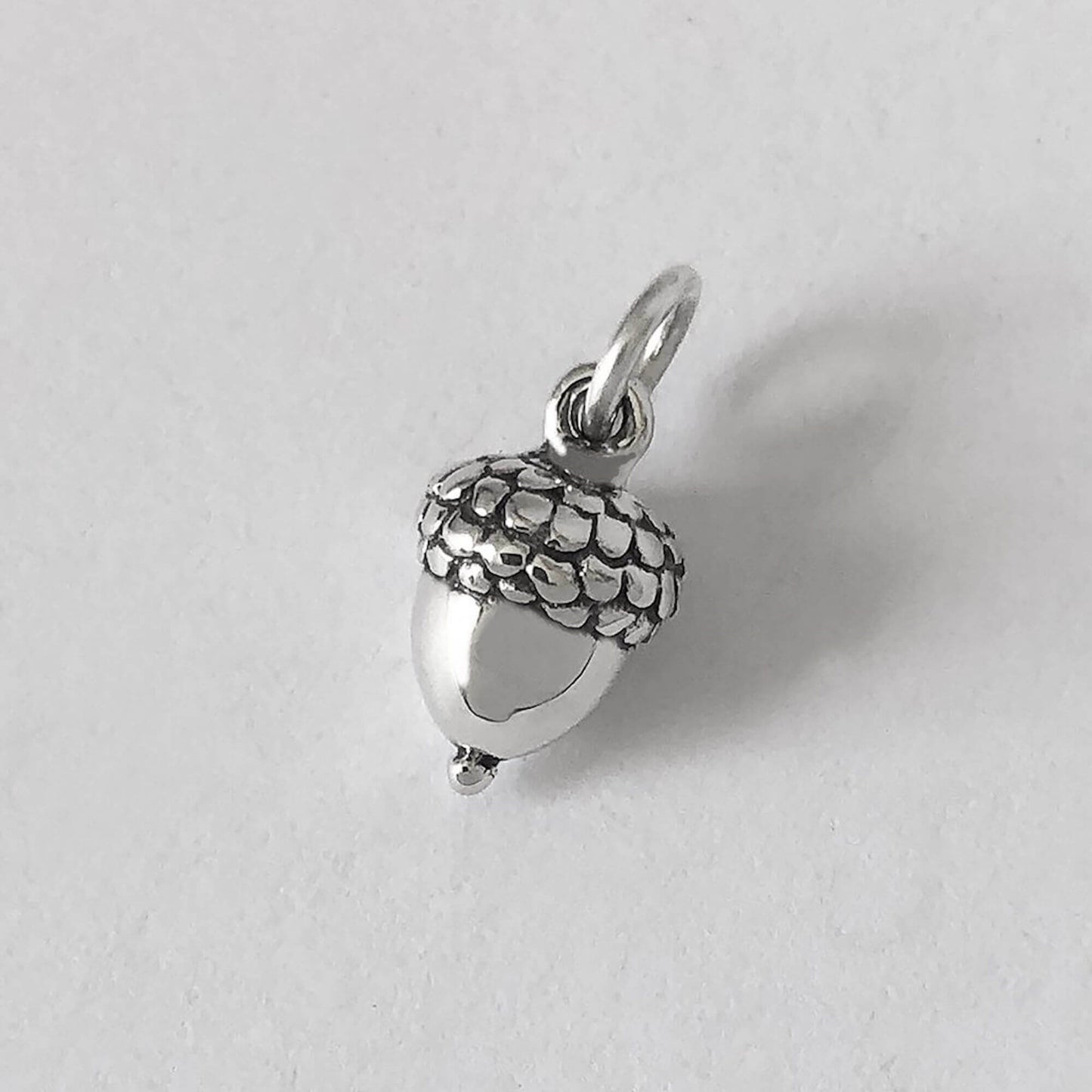 Acorn Charm in BRONZE