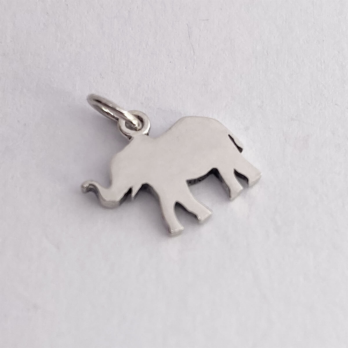 Sterling silver elephant charm from Charmarama