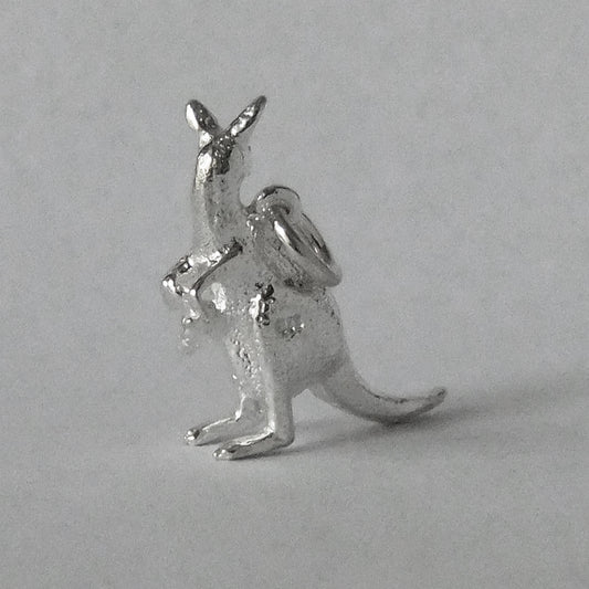 kangaroo and joey charm – 2 sizes