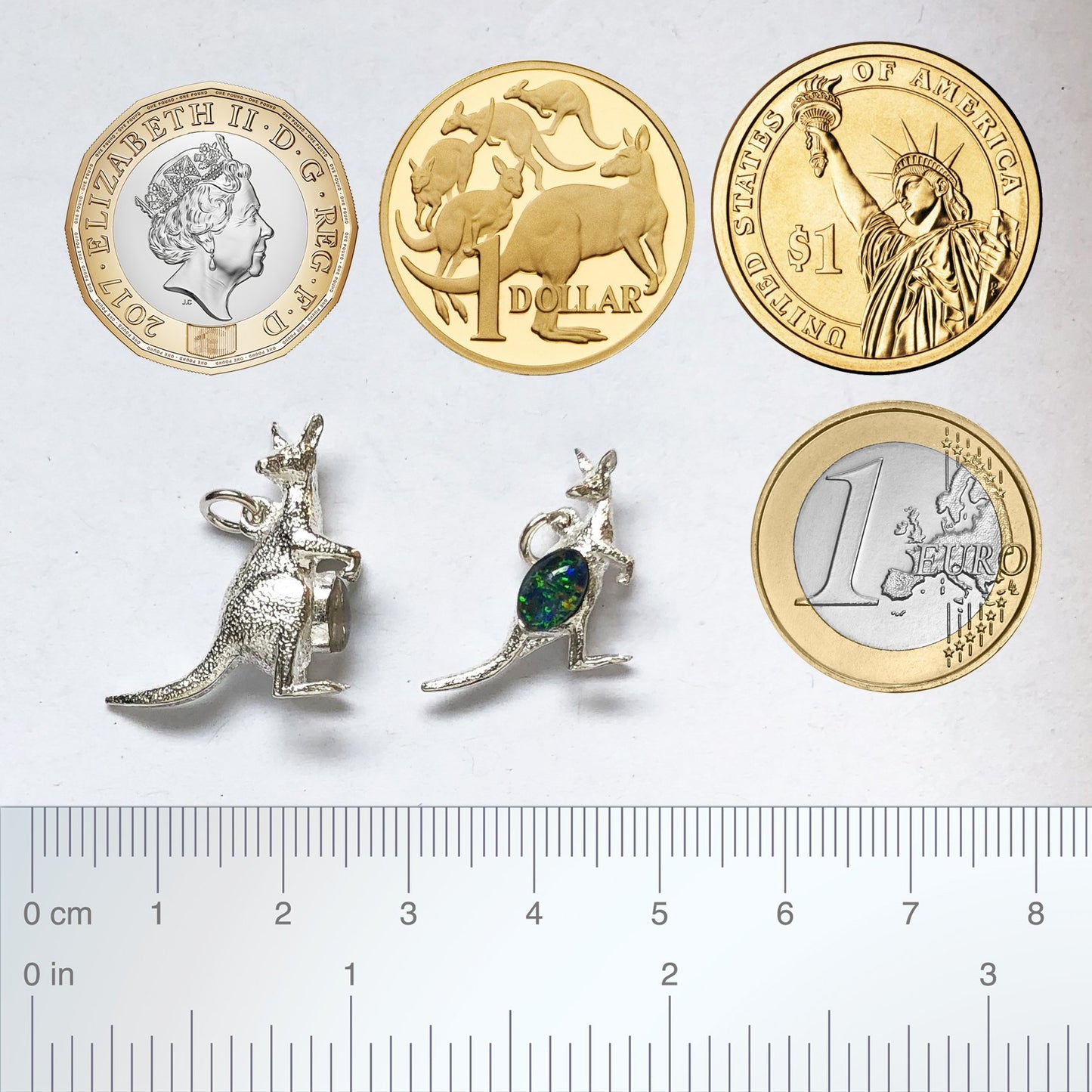Australian Charms Size Guide