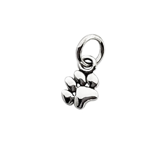 paw print charm — small