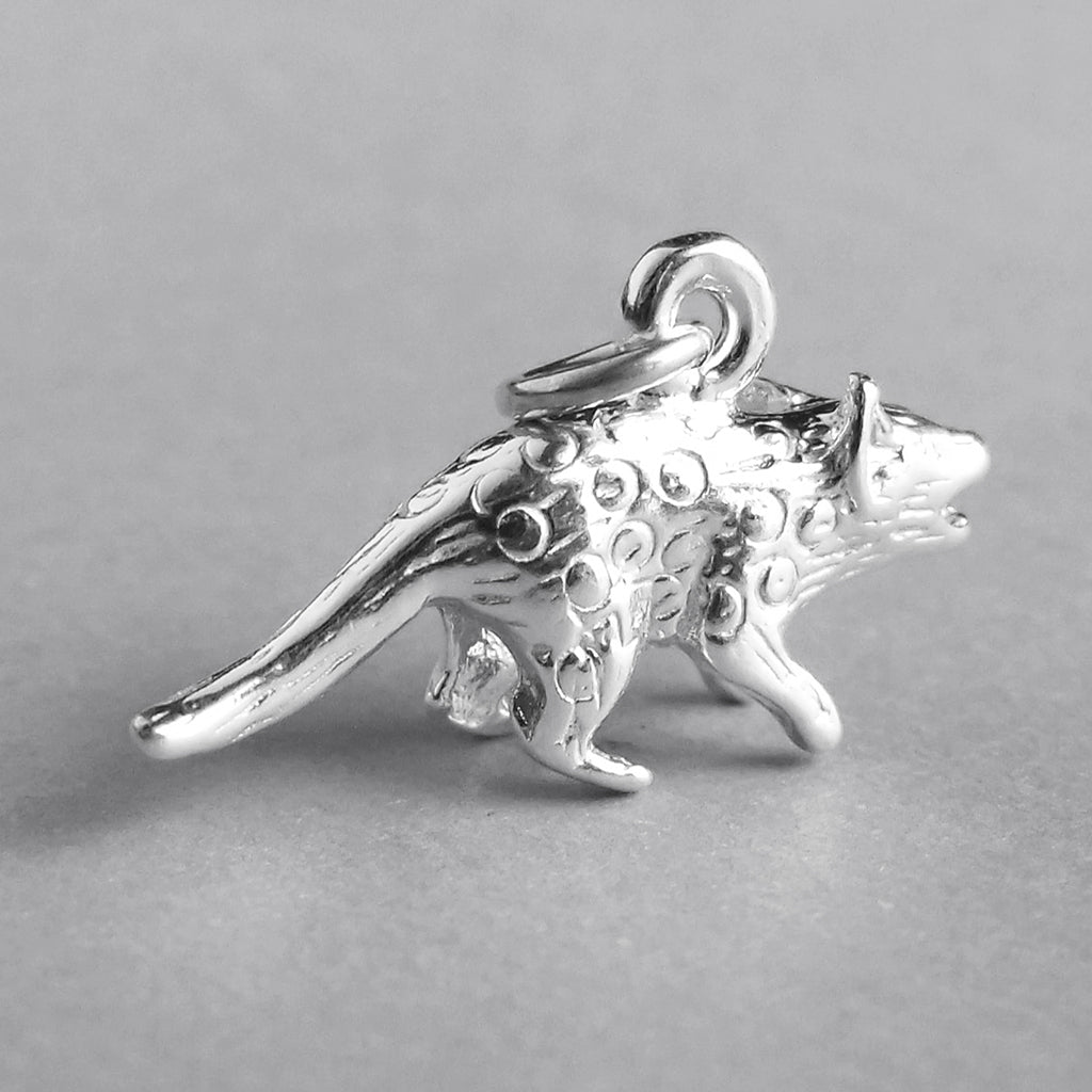 Quoll Charm Sterling Silver Australian Marsupial Pendant