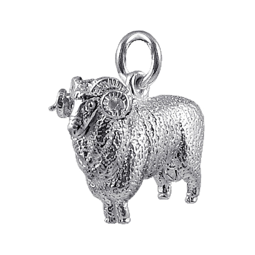 zodiac aries the ram charm