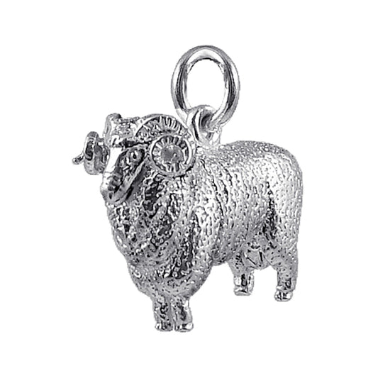 zodiac aries the ram charm
