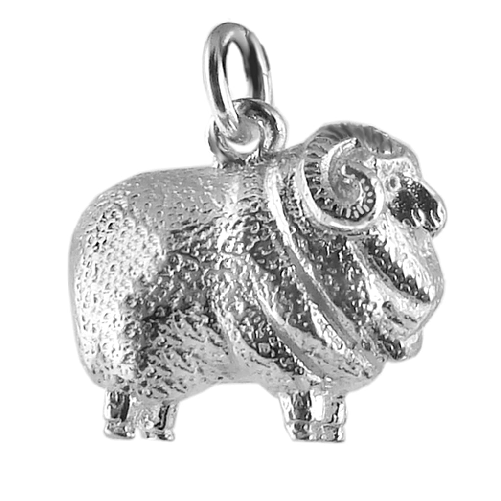 Small Merino Ram Charm