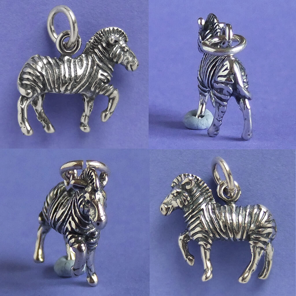 zebra charm