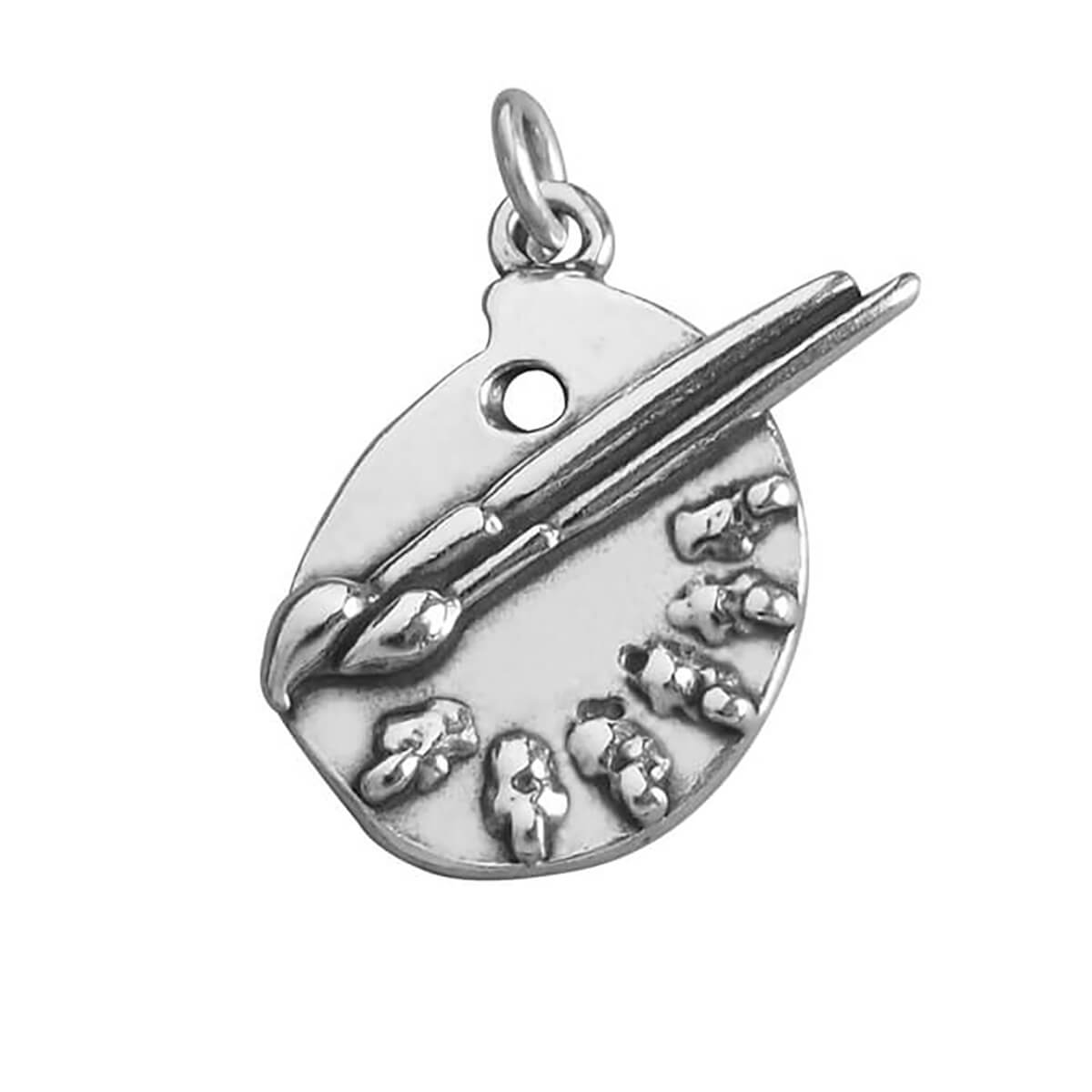 paint palette charm