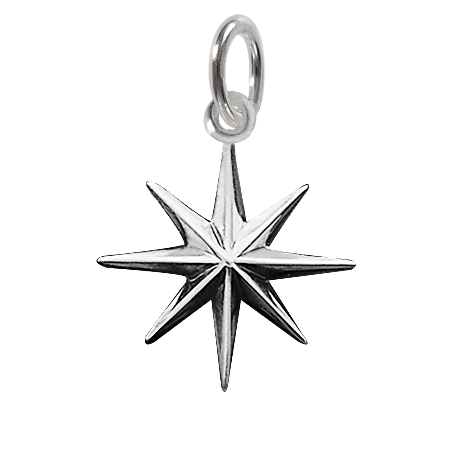 star charm eight pointed