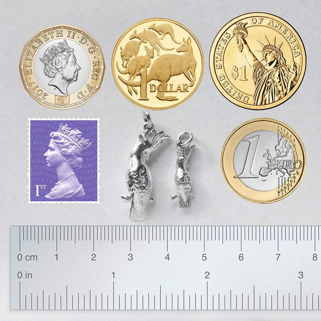 sulphur crested cockatoo charm
