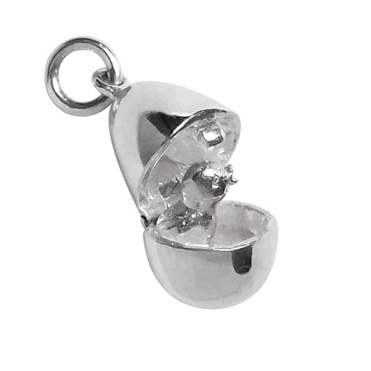 egg and chick charm