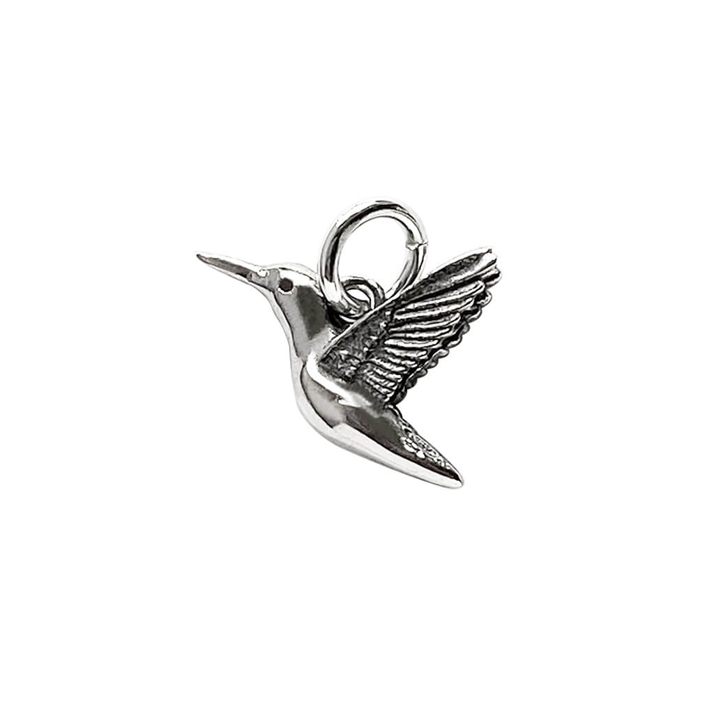 hummingbird charm — small