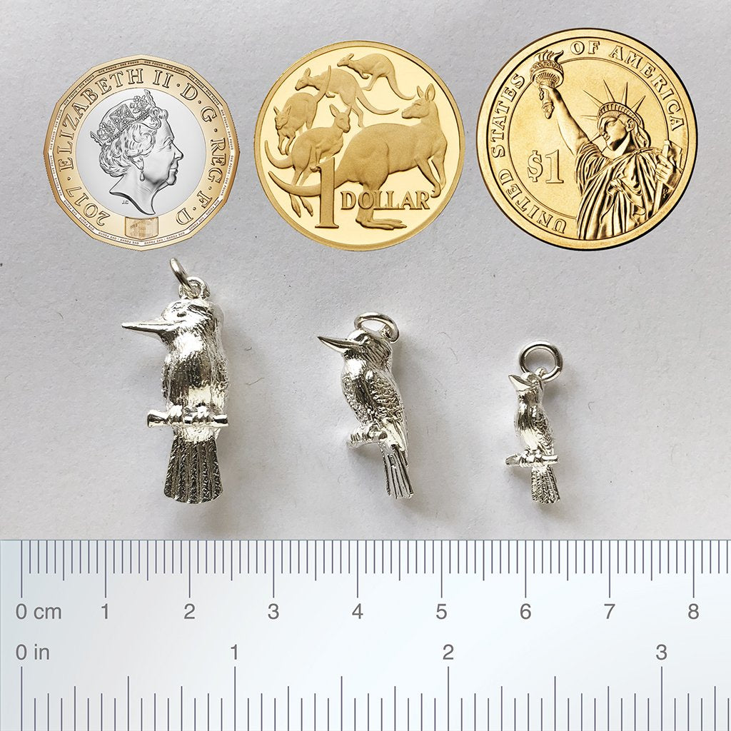 kookaburra charm - 3 sizes