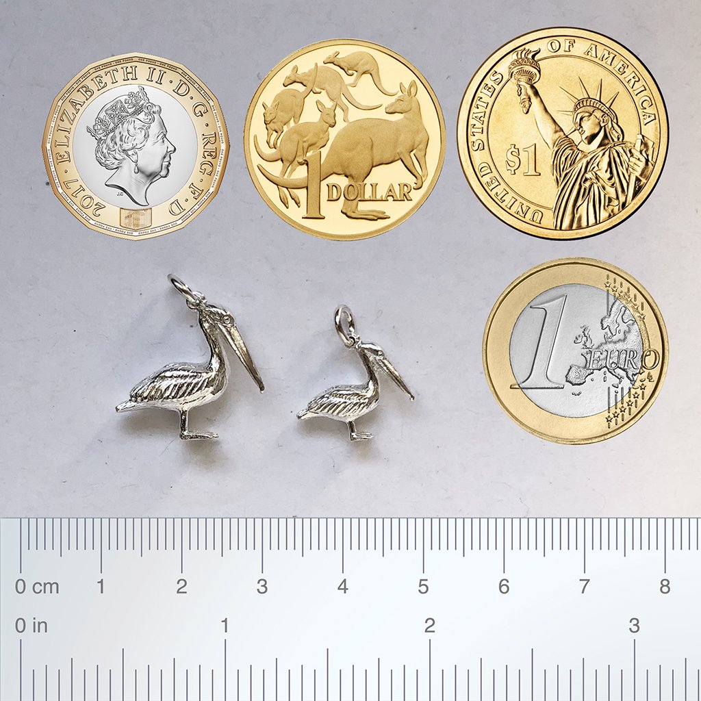 pelican charm — 2 sizes