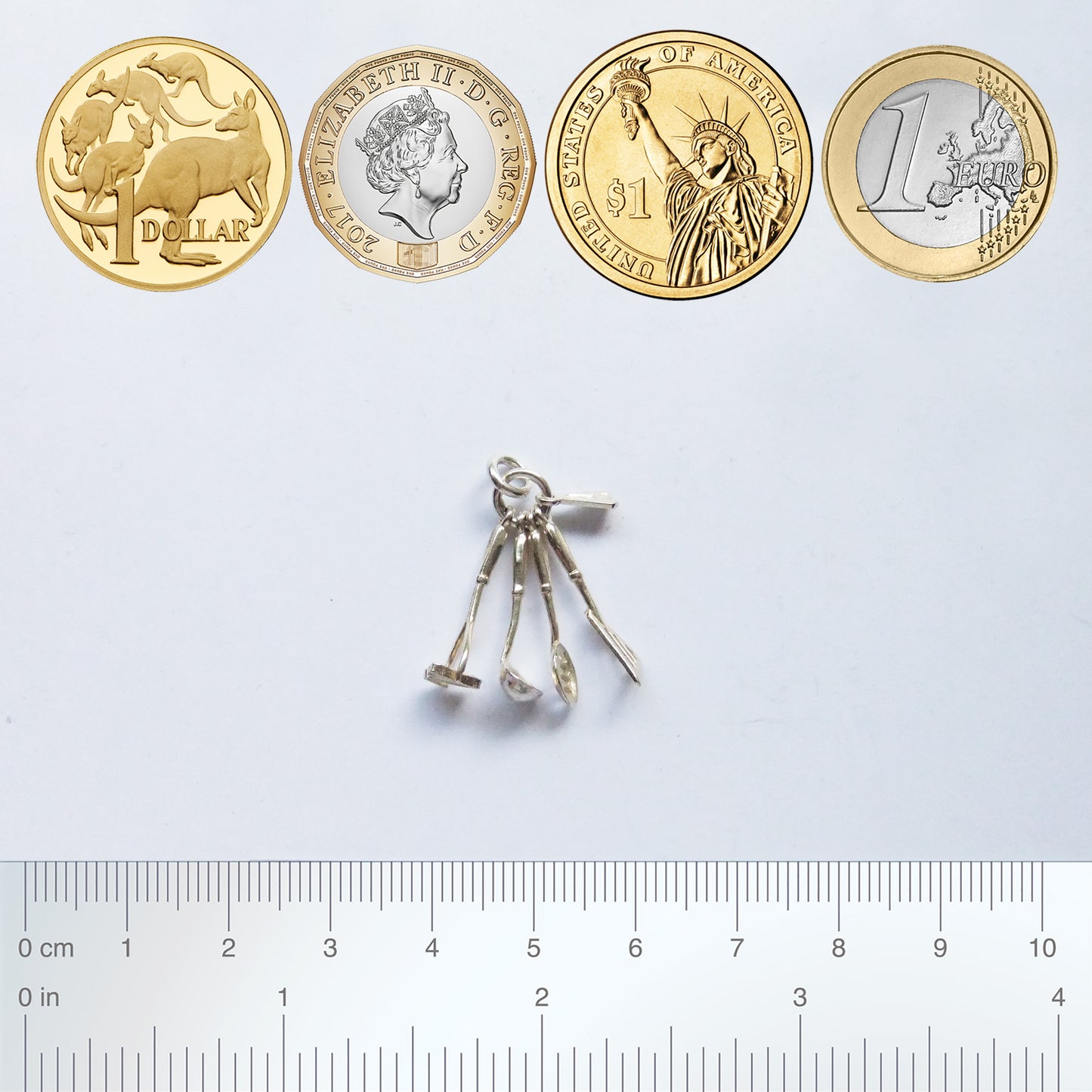 kitchen utensils charm