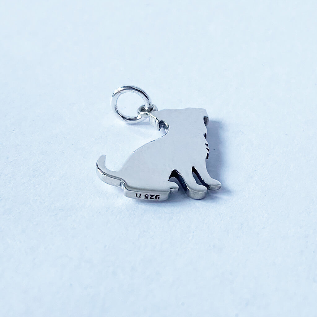 jack russell terrier dog charm