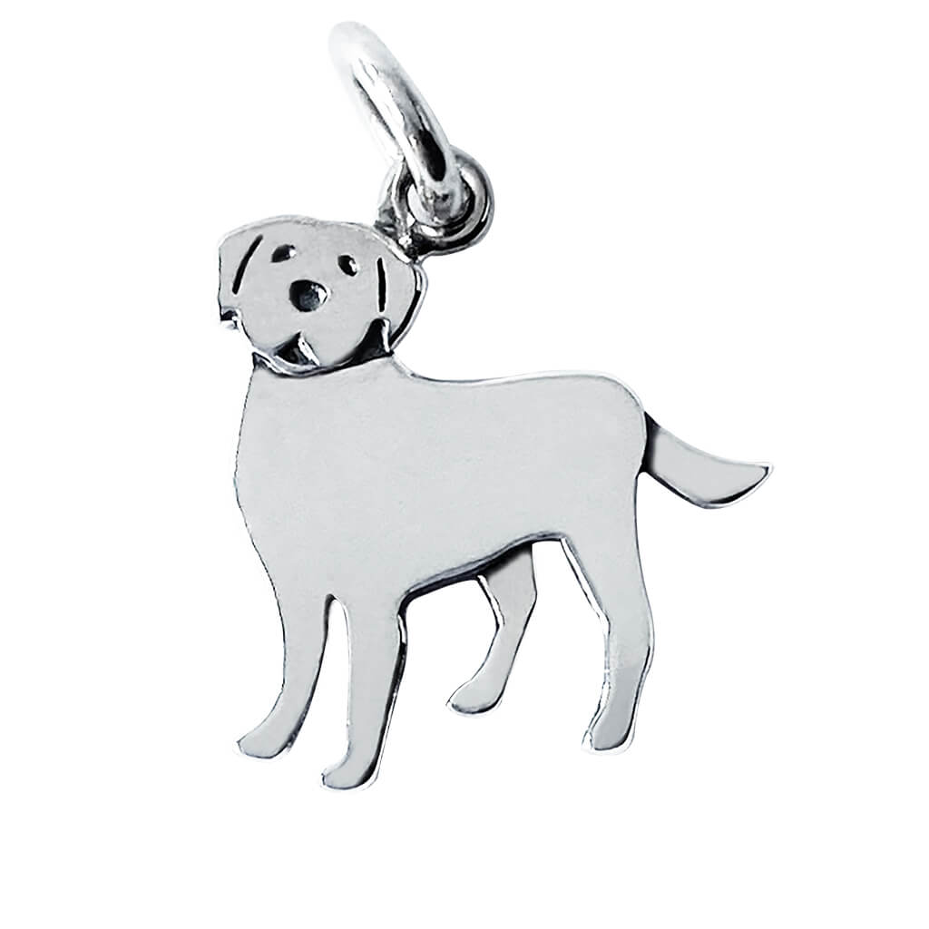 labrador dog charm