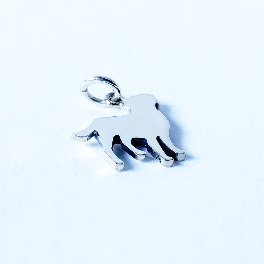labrador dog charm