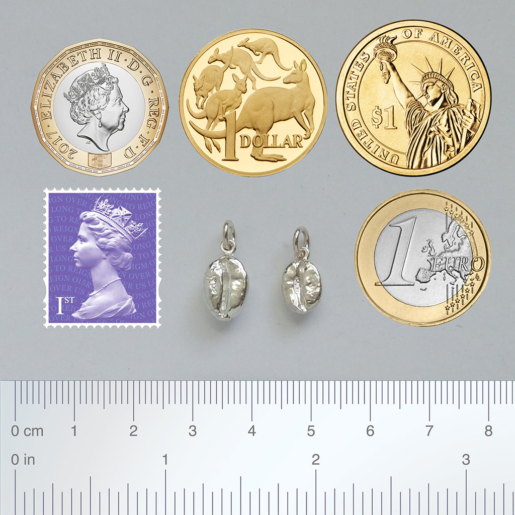 Silver Star Charms Size Guide