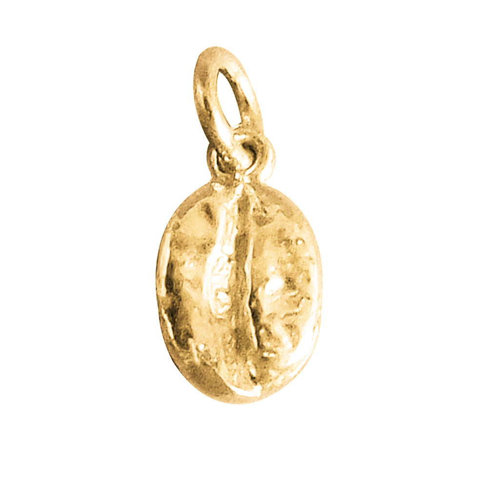 Gold Coffee Bean Charm Charmarama