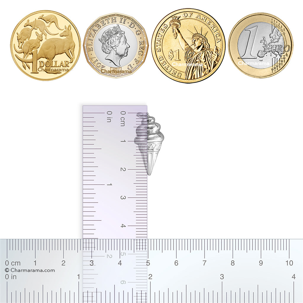 Ice Cream Cone Charm