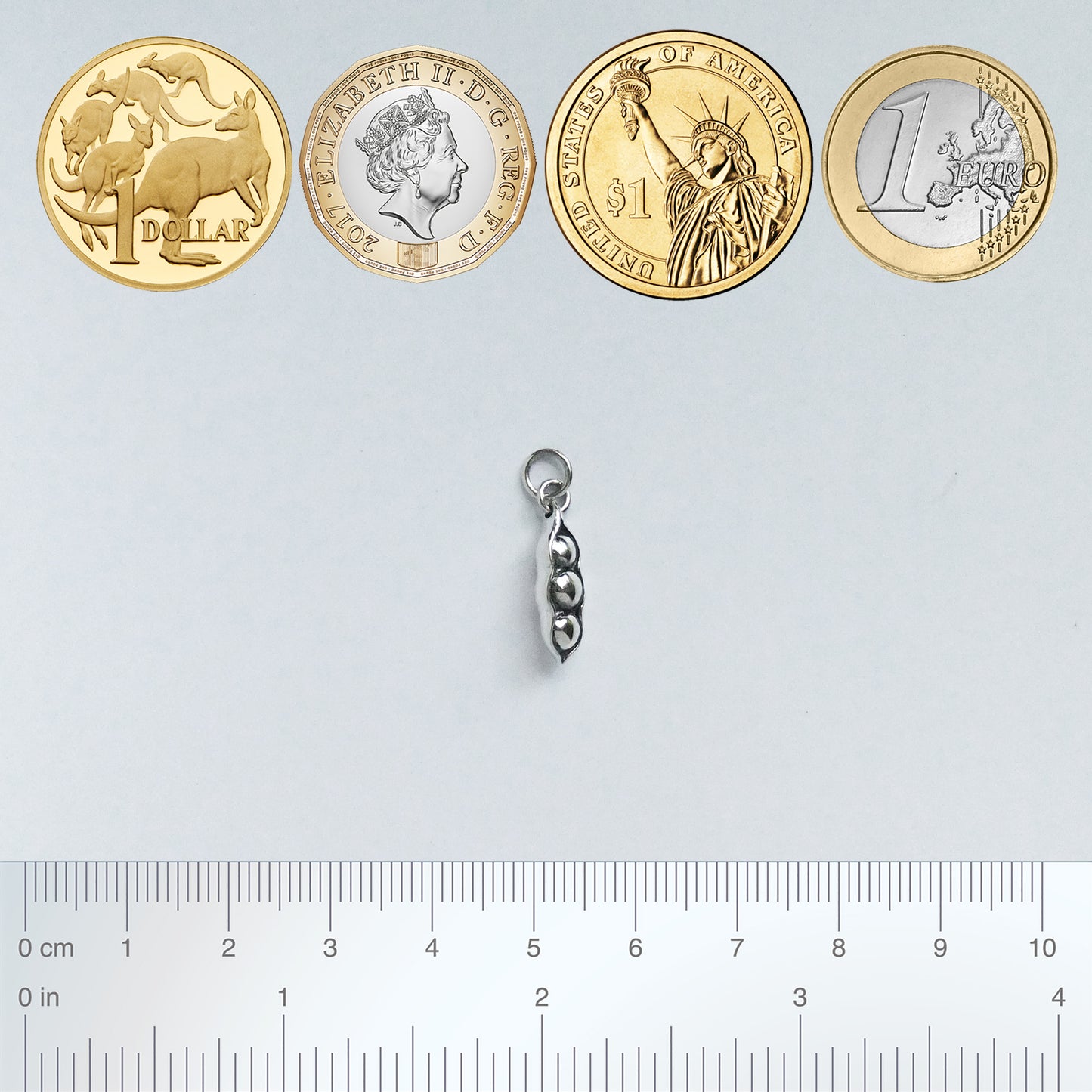 three peas in a pod charm