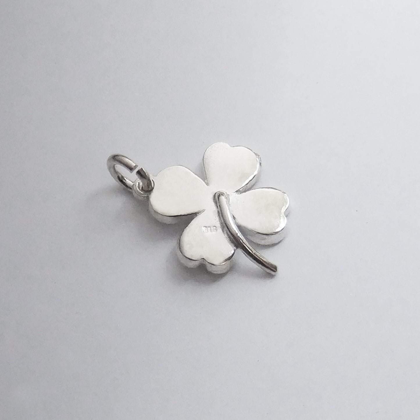 lucky four leaf clover charm