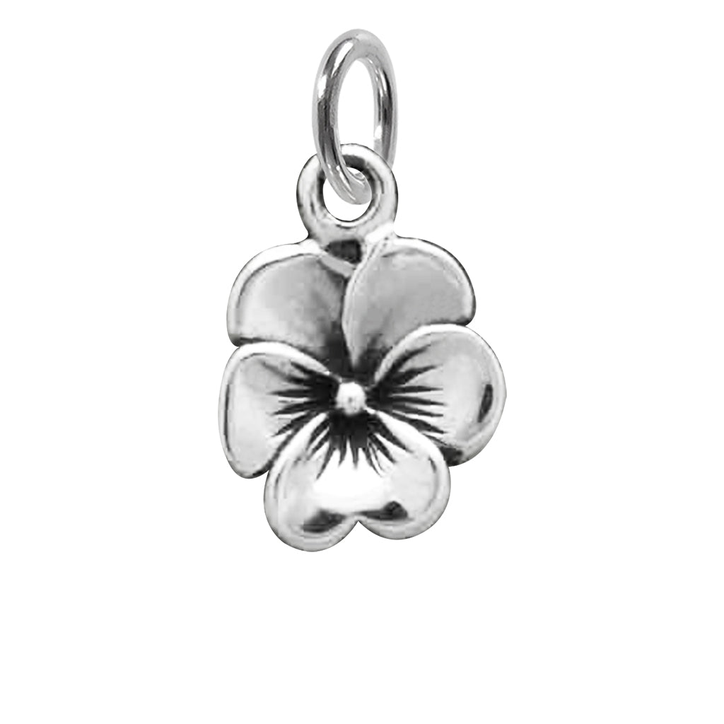 pansy charm — small