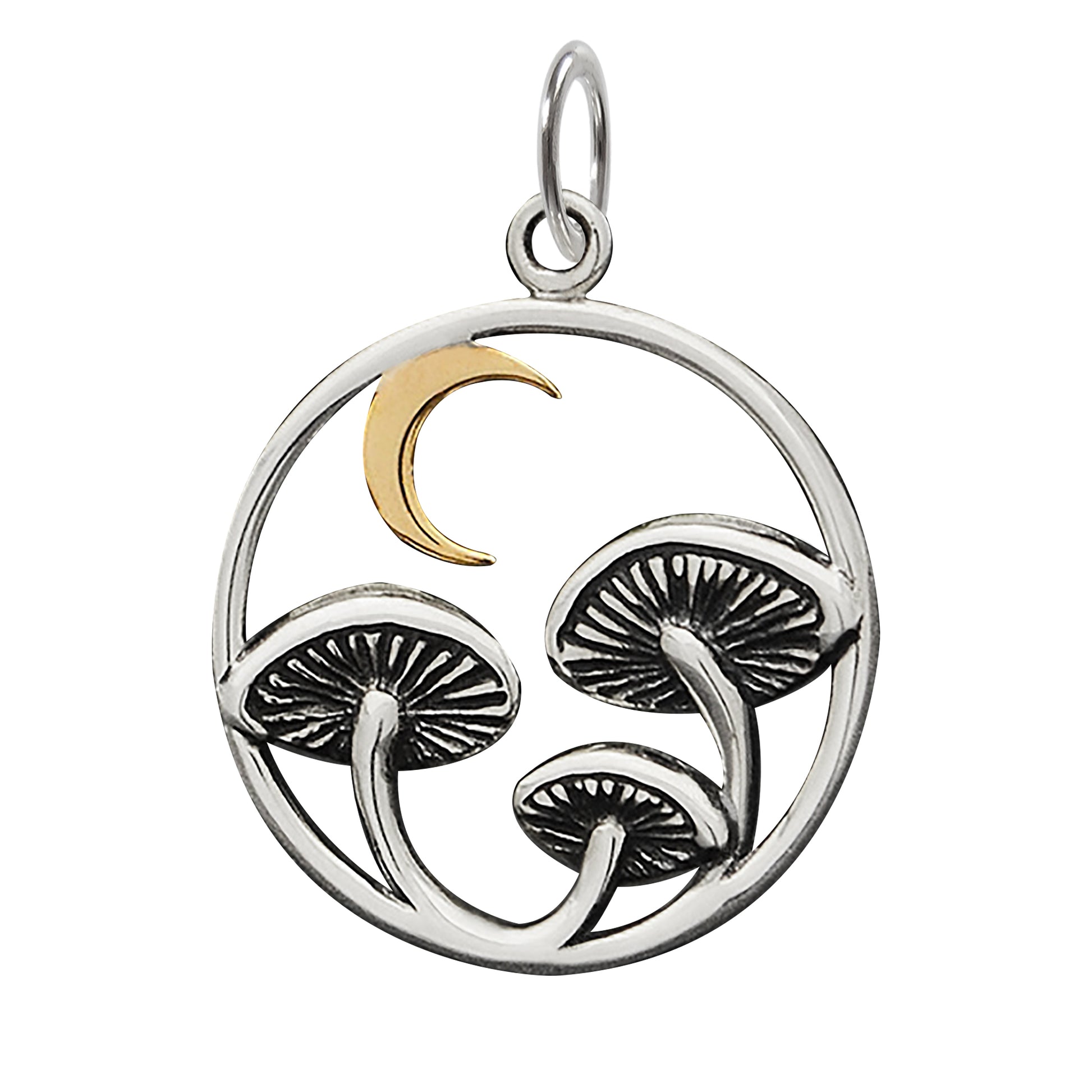 toadstool and moon charm