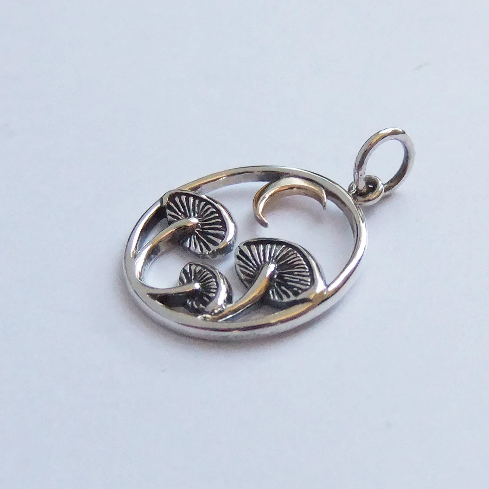 toadstool and moon charm