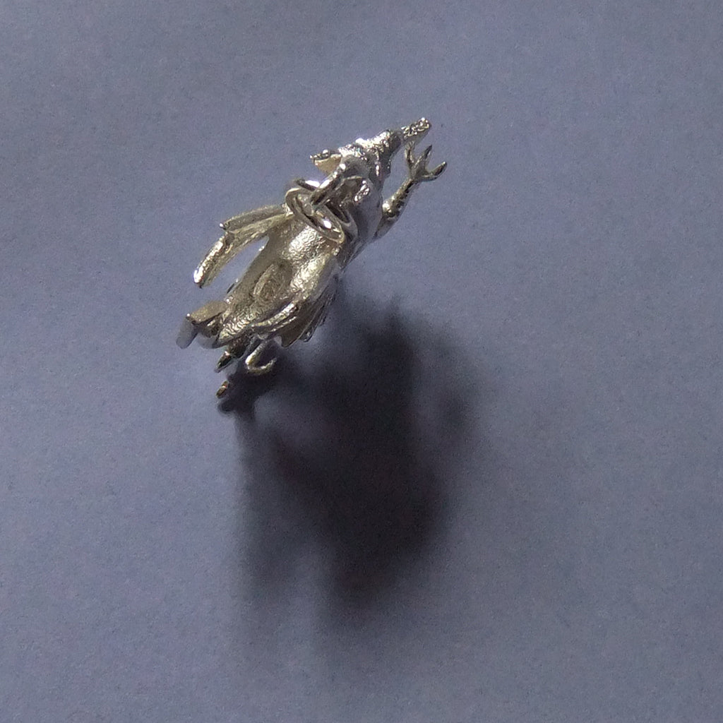 heraldic dragon charm