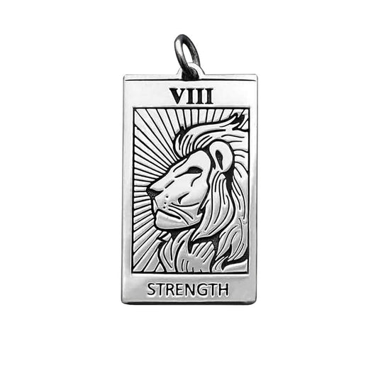 tarot card charm — strength