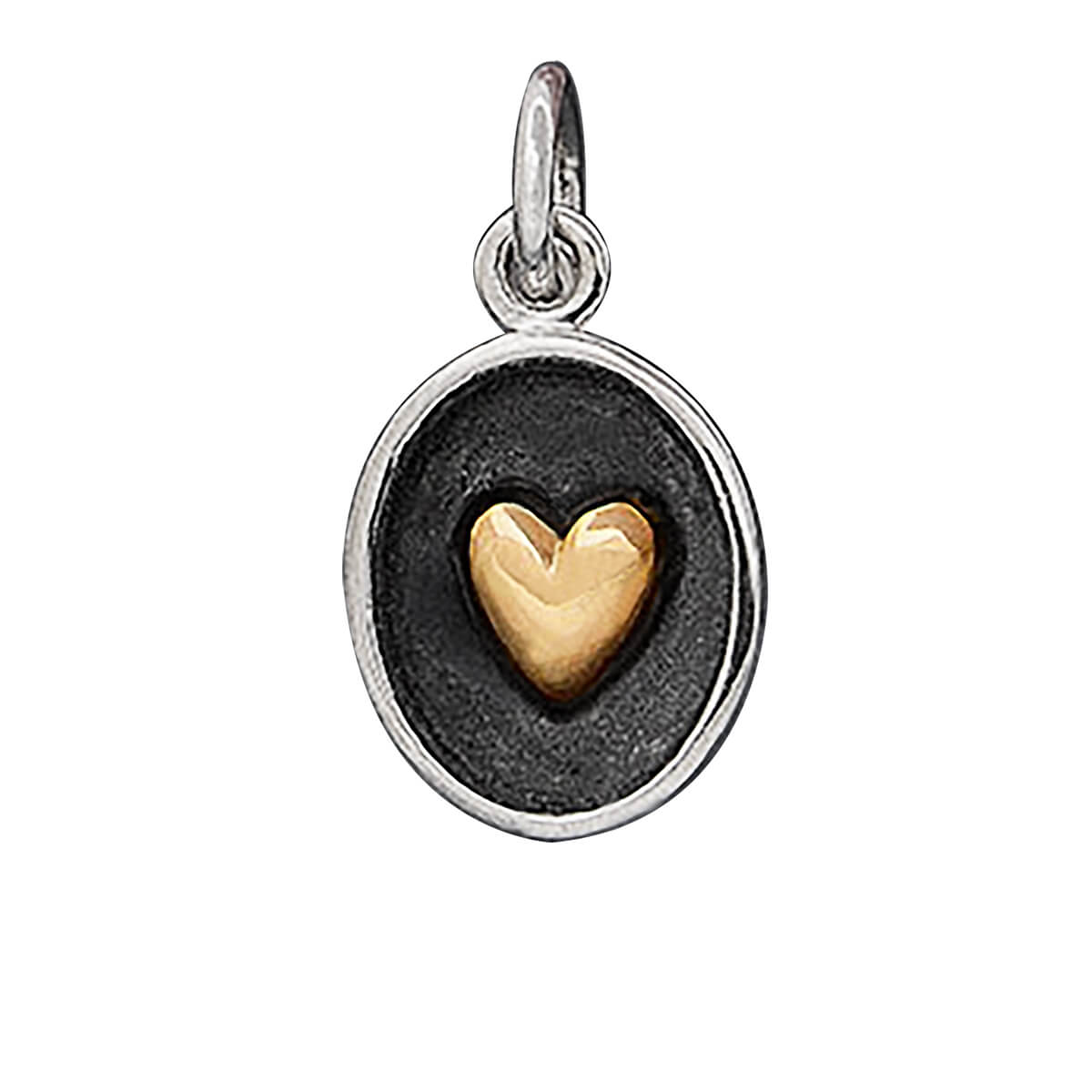 Bronze Heart Charm