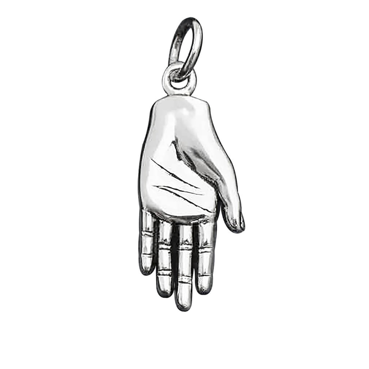 human hand charm left