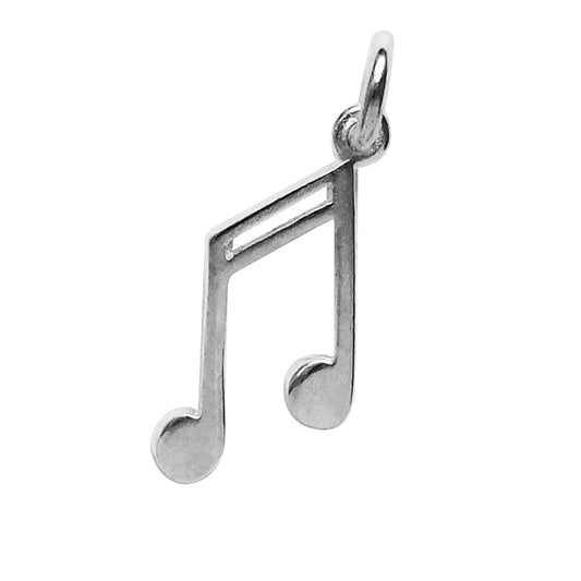 Sterling Silver Eighth Music Note Charm