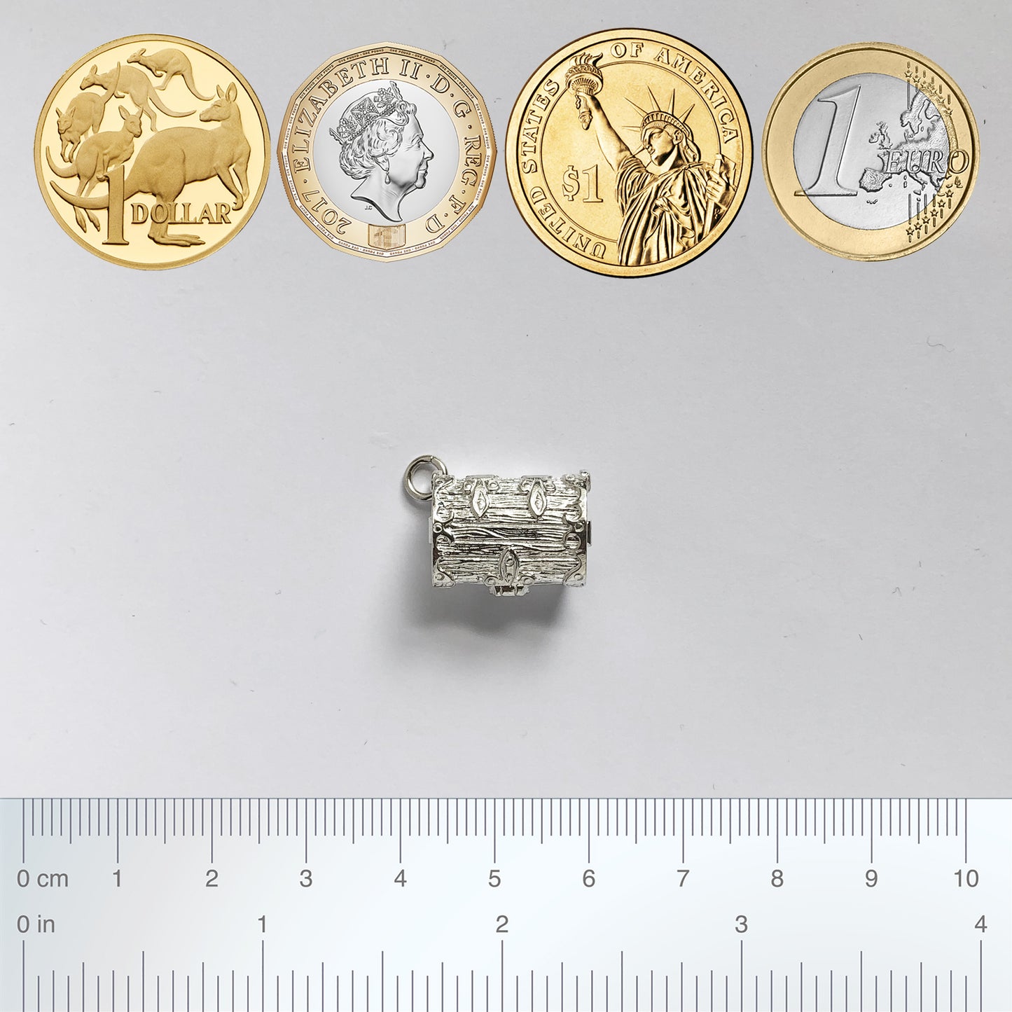 treasure chest charm