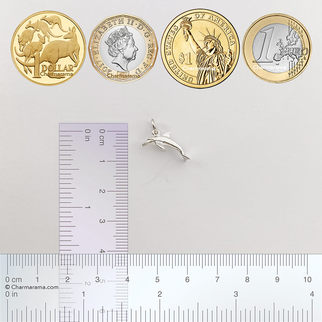 dolphin charm — small
