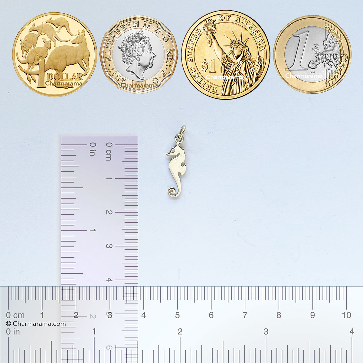 Seahorse Charm