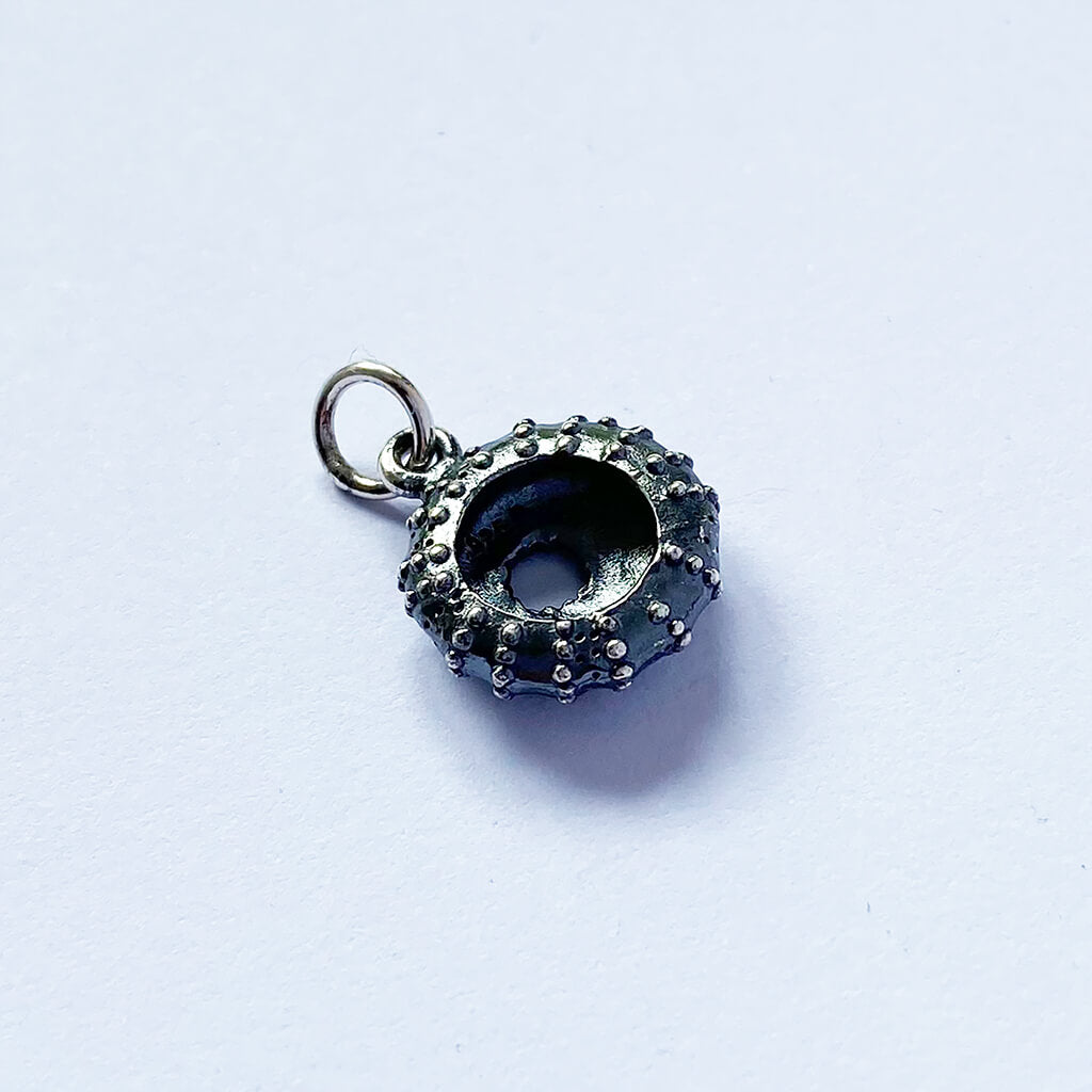 sea urchin charm — small