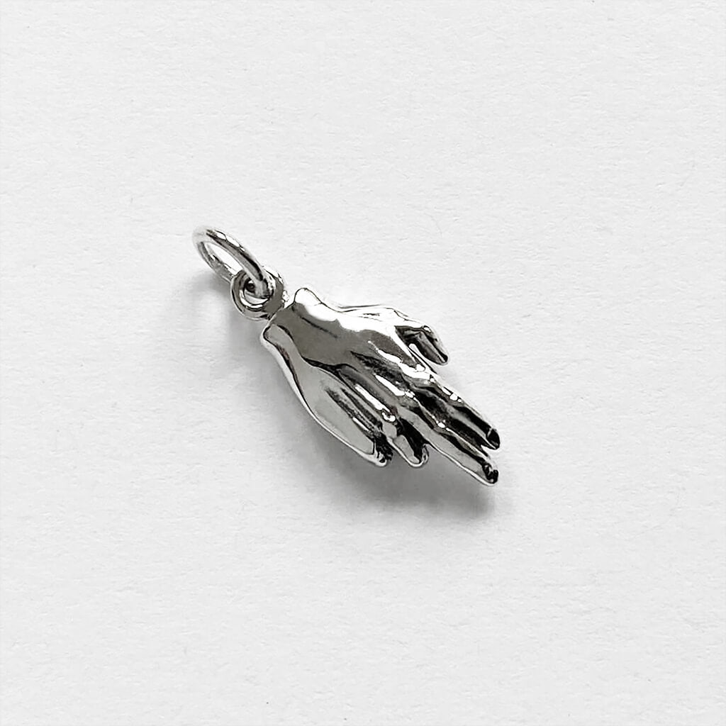 heart in hand charm
