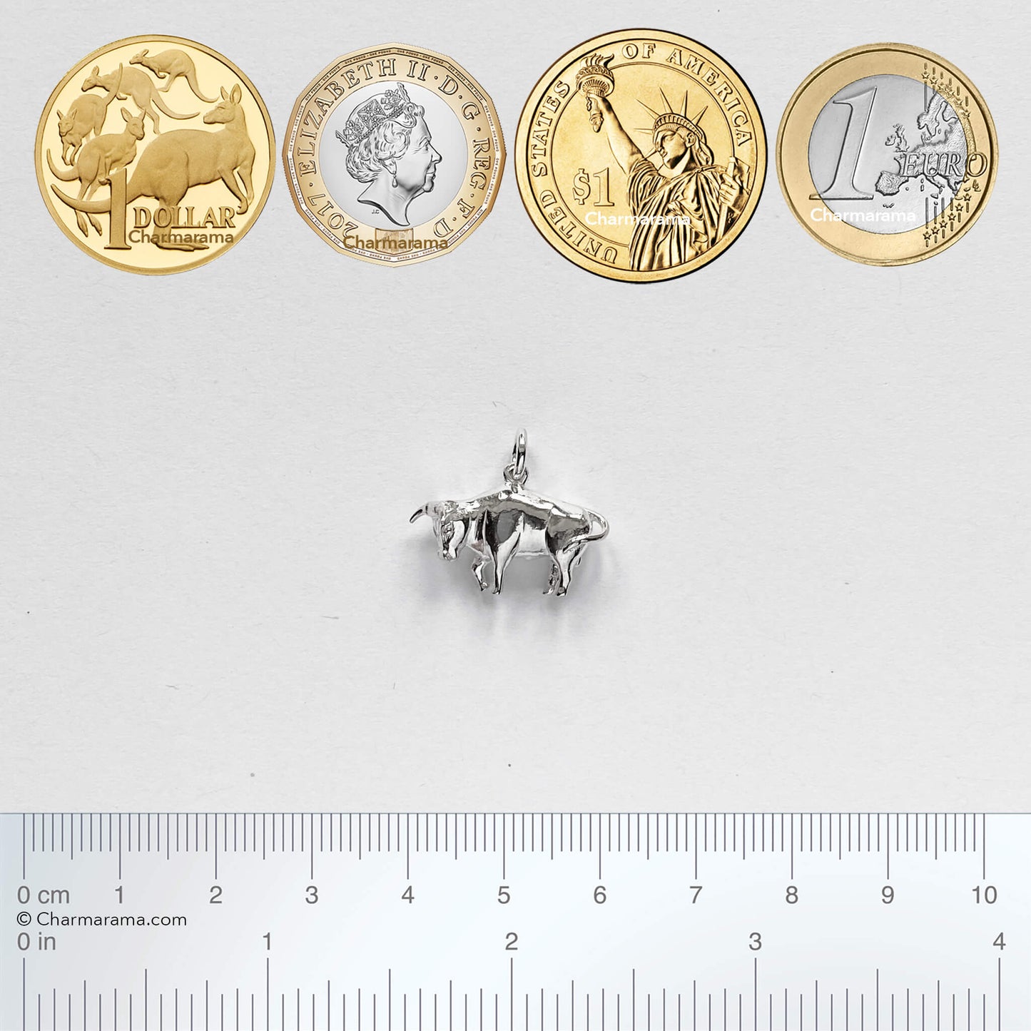 zodiac taurus the bull charm