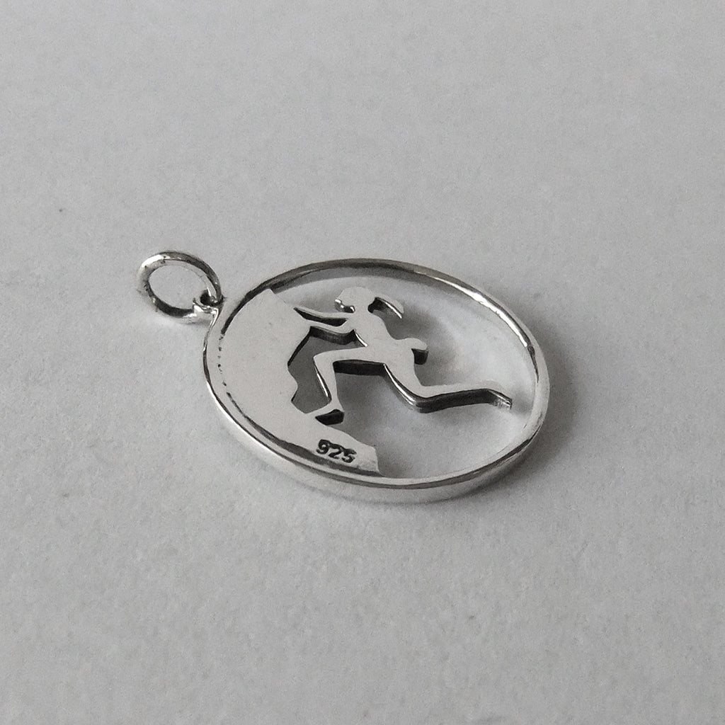 rock climber charm